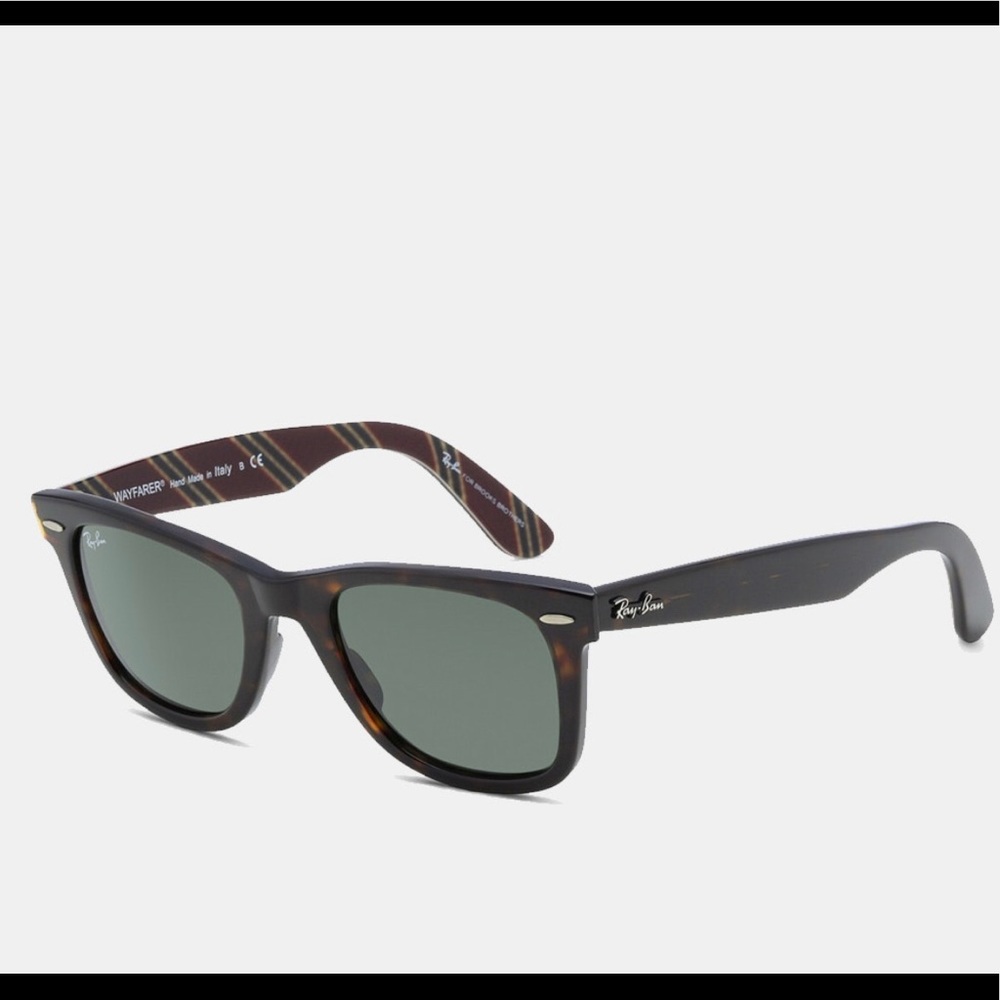 Ray-Ban Wayfarer Sunglasses Brooks Brothers Madras